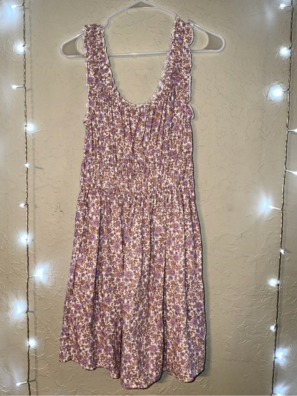 American Eagle Easy Cinched-Waist Mini Dress